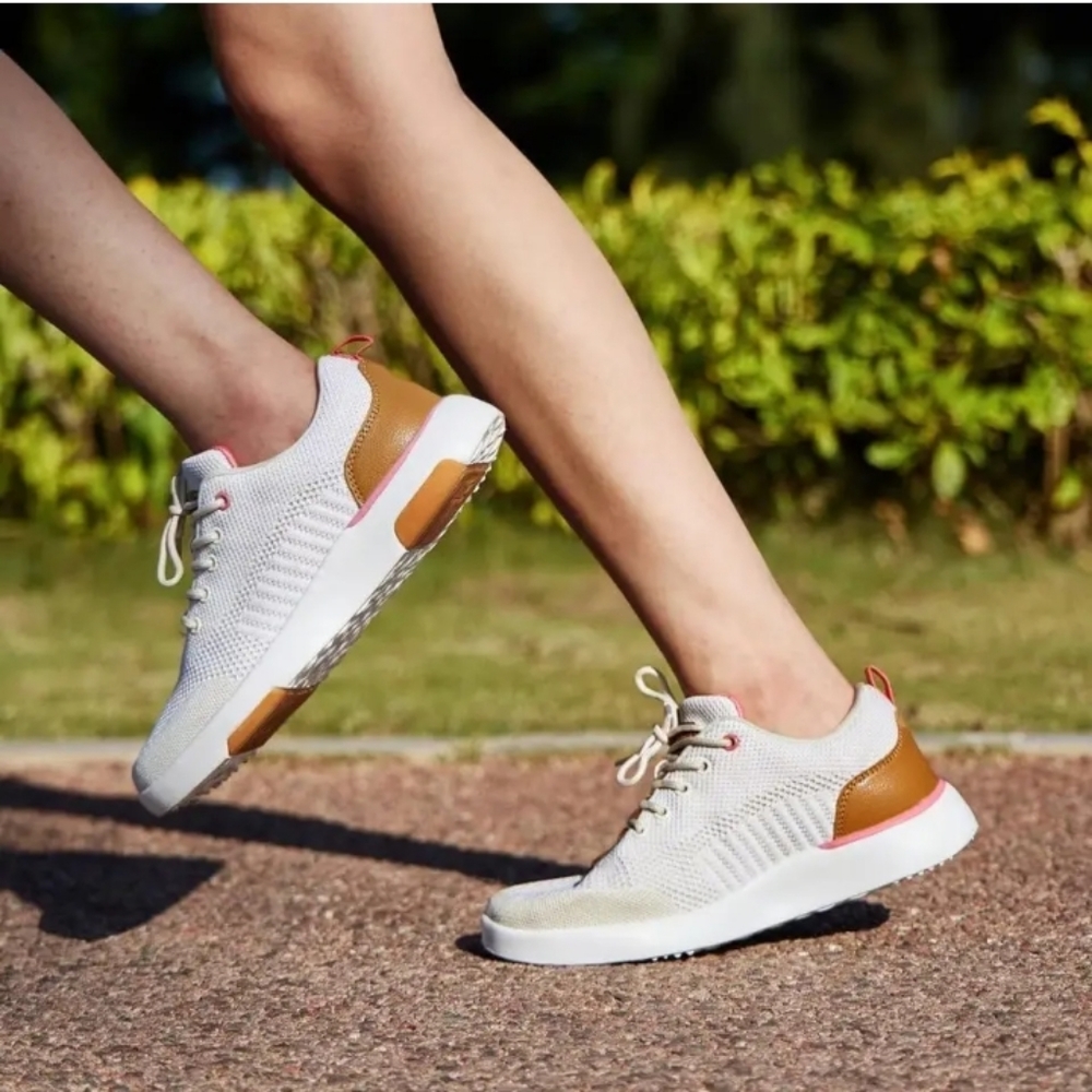 OrthoComfoot Womens Arch Support Walking Sneakers Mesh Upper EU36 US 6